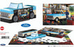 Eurographics Pick-up Truck puzzel – blik, illustratie en puzzel in opbouw