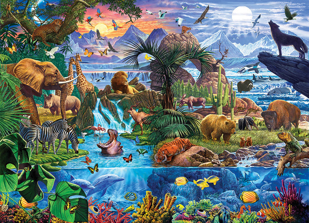 Animals of the World - Puzzel 5000 stukjes - Eurographics 8520-5881, print