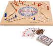 KEEZENSPEL LUXE HOUTEN UITVOERING – CLOWN GAMES, bordspel en kaarten