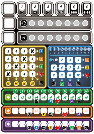 Scorebord van Clever