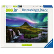 Aurora over Kirkjufell- Puzzel 1000 stukjes - Ravensburger 12001744, doos