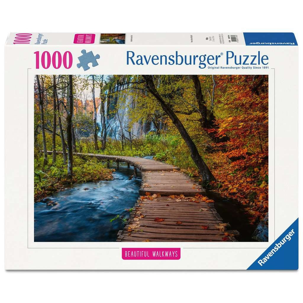 Autumnal wood trail - Puzzel 1000 stukjes - Ravensburger 12001764, doos