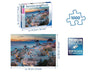 Avond in Santorini - Puzzel 1000 stukjes - Ravensburger 19611