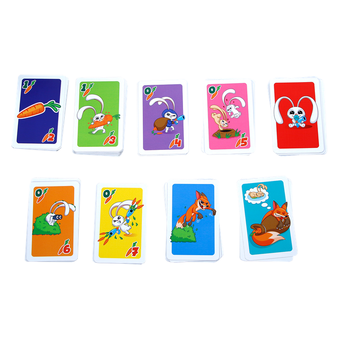 Badass Bunnies - Kaartspel van 999 Games, kaarten