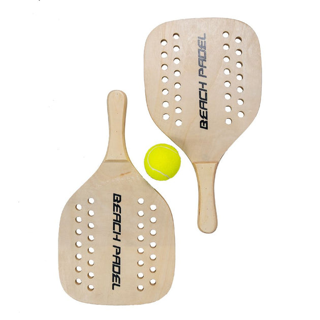 Beach Padel set, 2 rackets en balletje