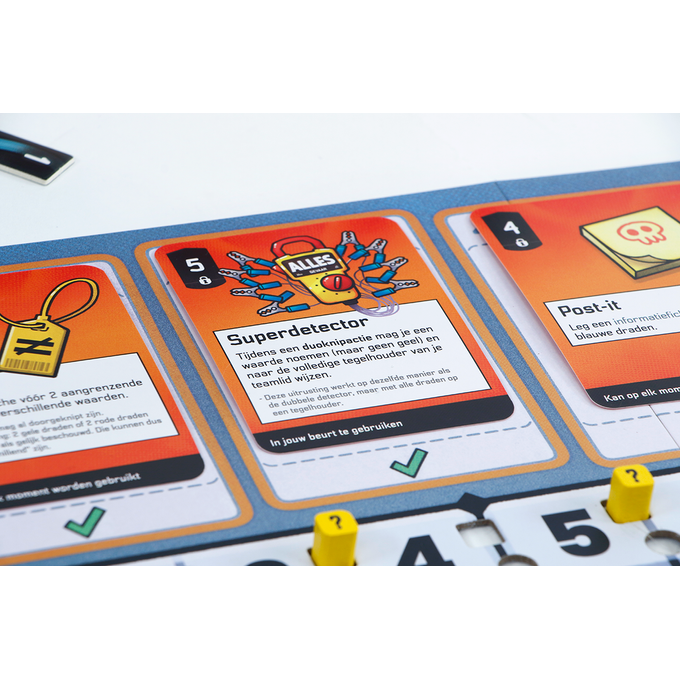 Detail van Superdetector kaart in Bomb Busters