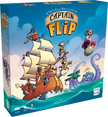 Voorkant van de gesloten doos van Captain Flip