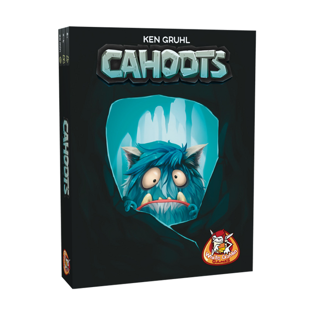 Cahoots - kaartspel van White Goblin Games, doos