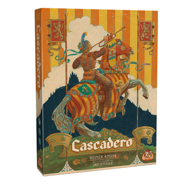 Cascadero - bordspel van White Goblin Games, doos