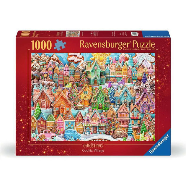 Christmas Cookie Village - Puzzel 1000 stukjes - Ravensburger 12001267, doos
