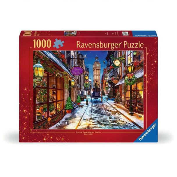 Christmas Time - Puzzel 1000 stukjes - Ravensburger 12000578, voorkant van de doos