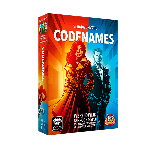 Codenames - Vernieuwde editie - Partyspel van White Goblin Games, doos