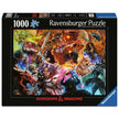 Critical Encounters D&D - Puzzel 1000 stukjes - Ravensburger 12001672, doos
