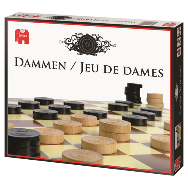 Dammen, bordspel van Jumbo