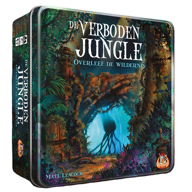 De Verboden Jungle van White Goblin Games, doos