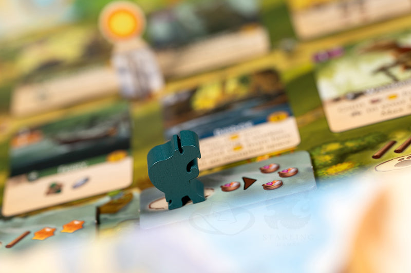 Everdell Duo - bordspel voor 2 personen van White Goblin Games, aan het spelen