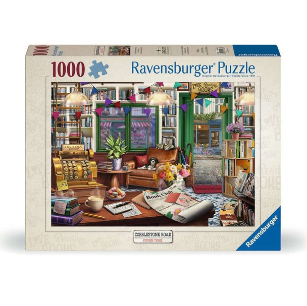 Enchanted Bookshop - Puzzel 1000 stukjes - Ravensburger 12001983, voorkant van de doos