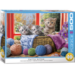 Knittin' Kittens - Puzzel 500 XL-stukjes - Eurographics 6500-5500