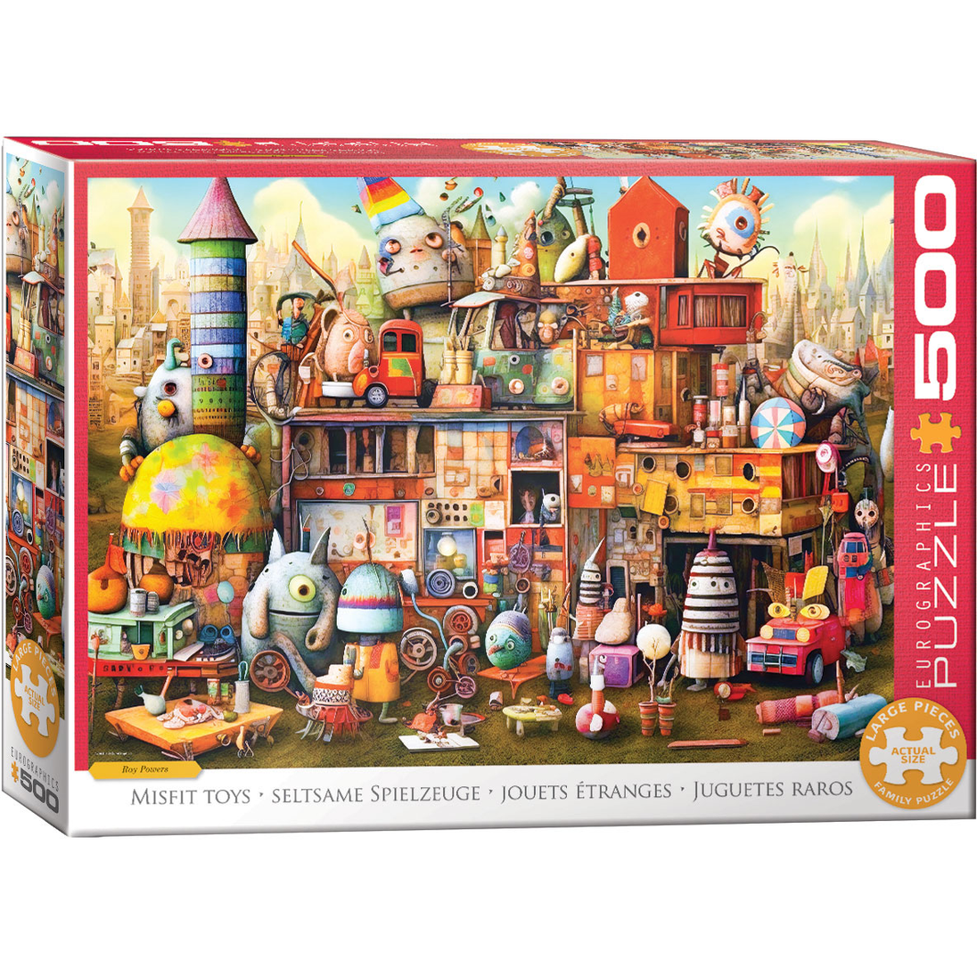 Misfit Toys - Puzzel 500 XL-stukjes - Eurographics 6500-5909