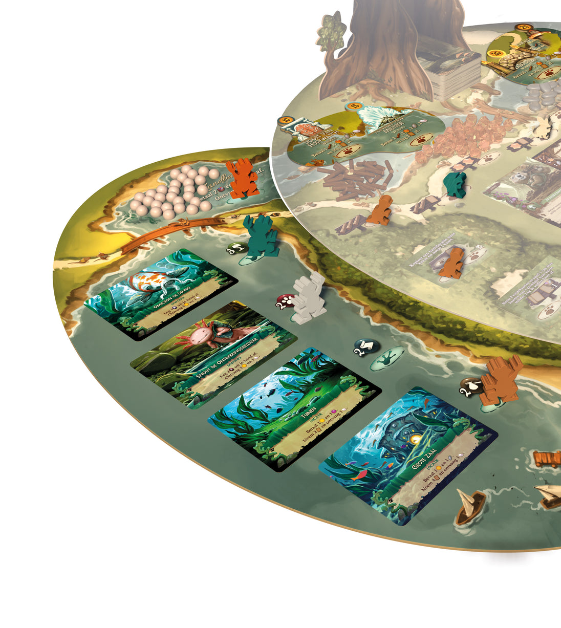 Everdell Pearlbrook - uitbreiding, spelbord