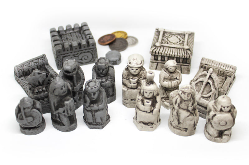 Echoes of Emperors - Figurines Stone Colour, figuren licht en donker
