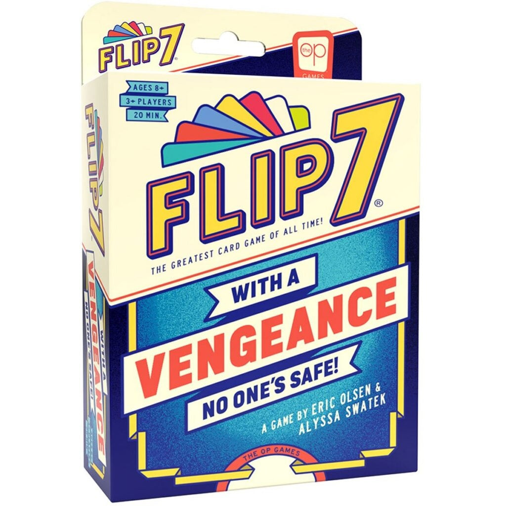 Flip 7 with a vengeance - Spannend kaartspel, doos
