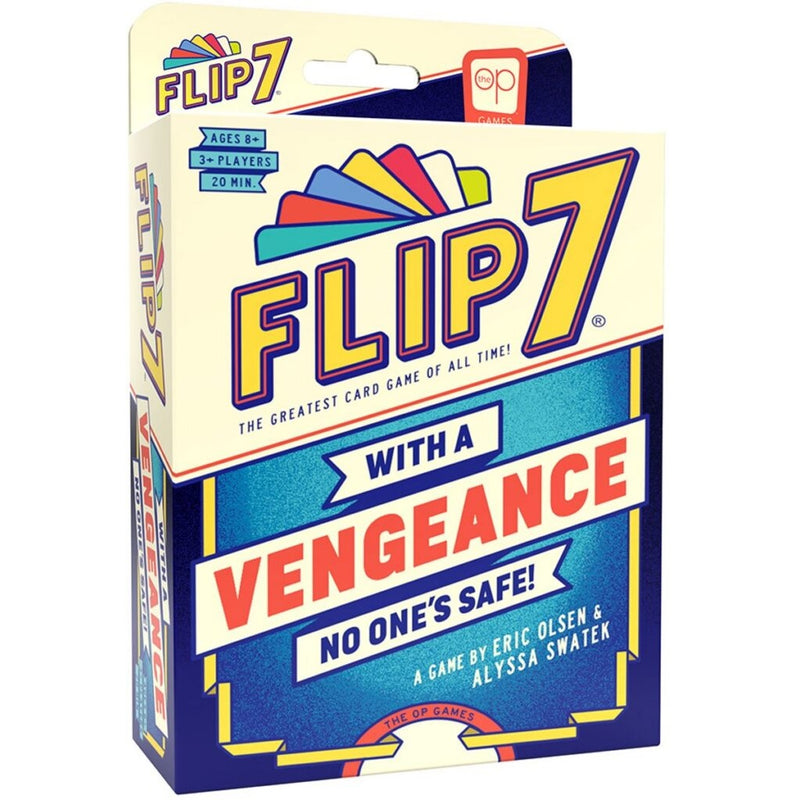 Flip 7 with a vengeance - Spannend kaartspel, doos