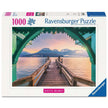 Footbridge at Lac d'Annecy - Puzzel 1000 stukjes - Ravensburger 12001762, doos