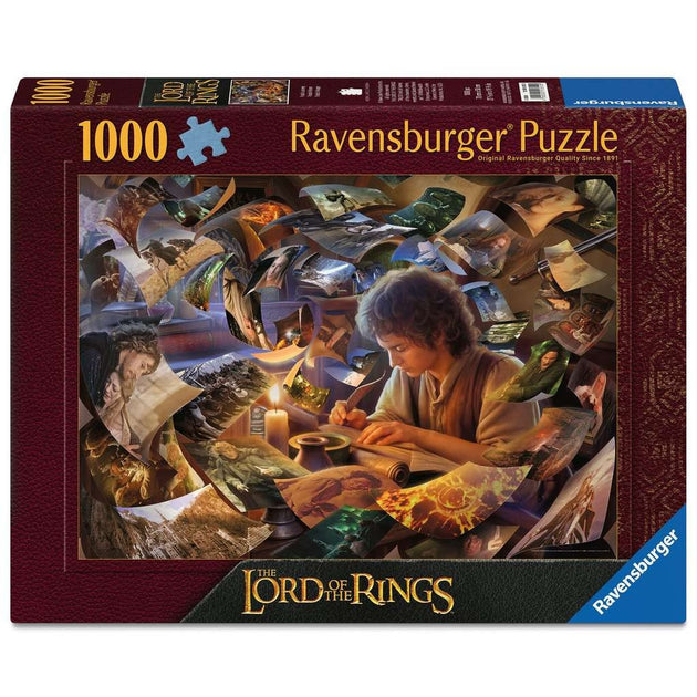 Frodo's Journey - Puzzel 1000 stukjes - Ravensburger 12001810, doos