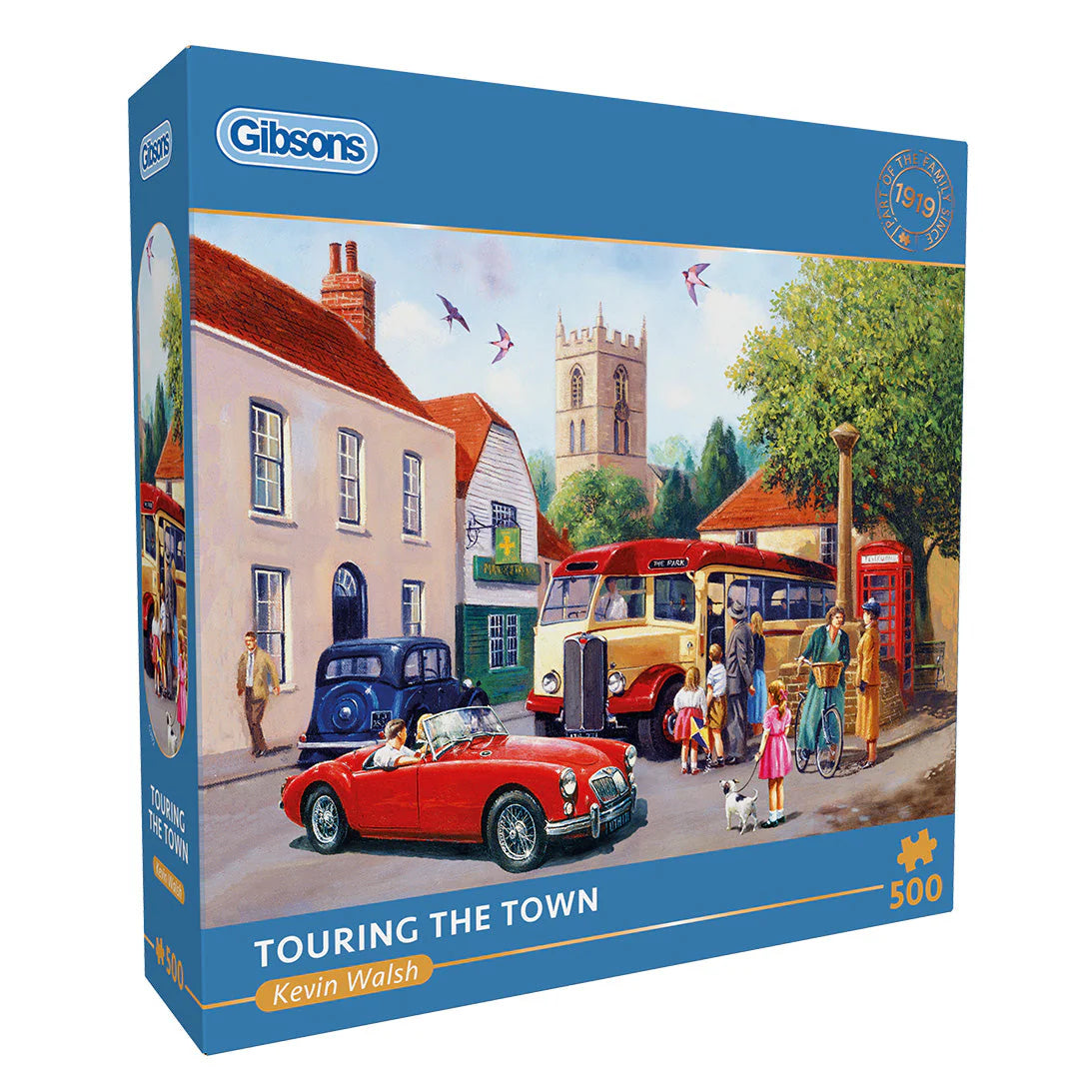 Touring The Town - Puzzel 500 stukjes - Gibsons G3172