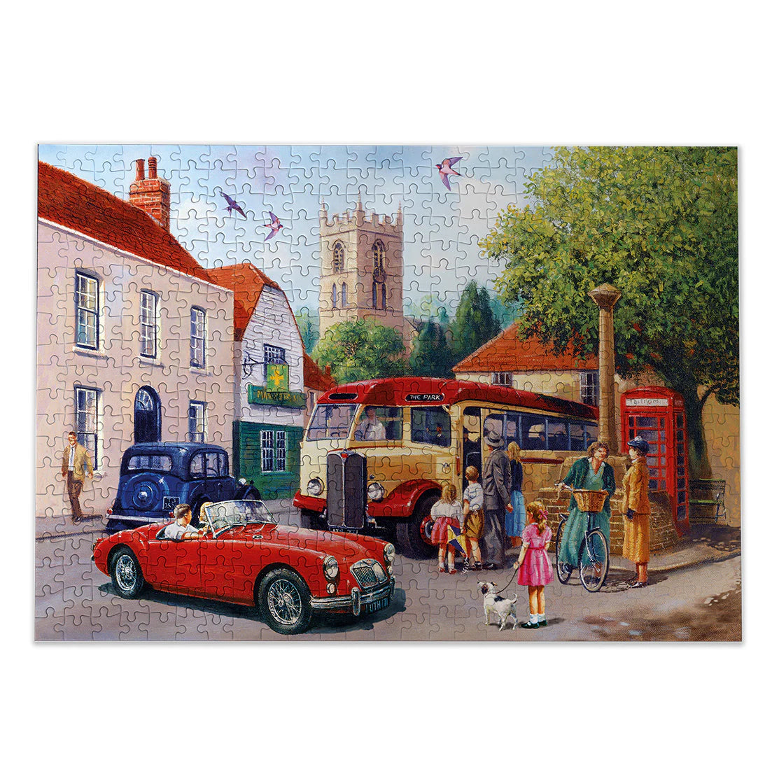 Touring The Town - Puzzel 500 stukjes - Gibsons G3172