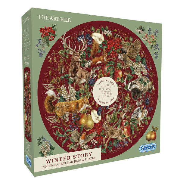 Winter Story - Puzzel 500 stukjes - Gibsons G3712, doos