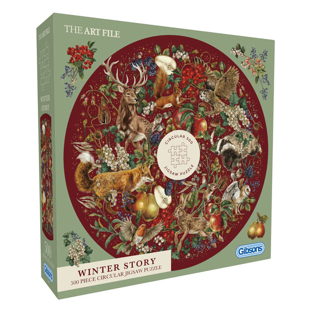 Winter Story - Puzzel 500 stukjes - Gibsons G3712, doos