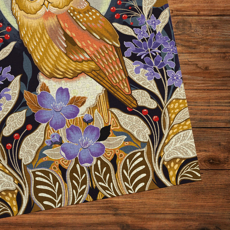 Moonlight Magic - 3 x 500 stukjes puzzels - Gibsons G5504, owl and sage blossom