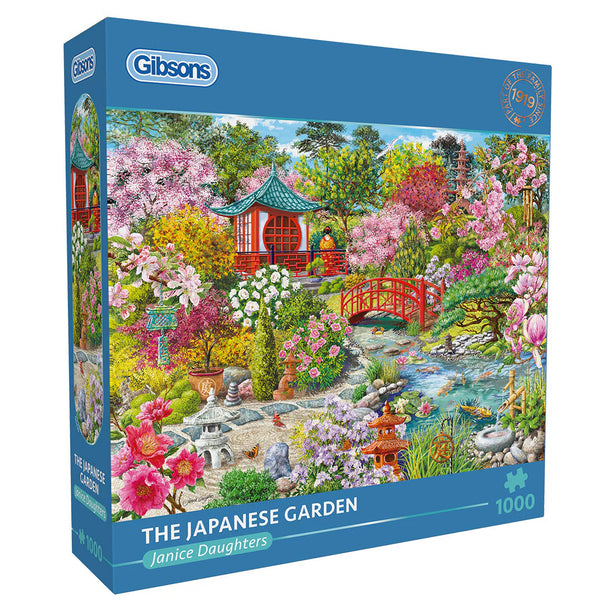 The Japanese Garden - Puzzel 1000 stukjes - Gibsons G6430