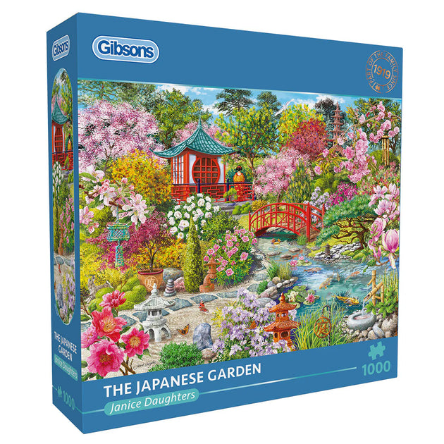 The Japanese Garden - Puzzel 1000 stukjes - Gibsons G6430