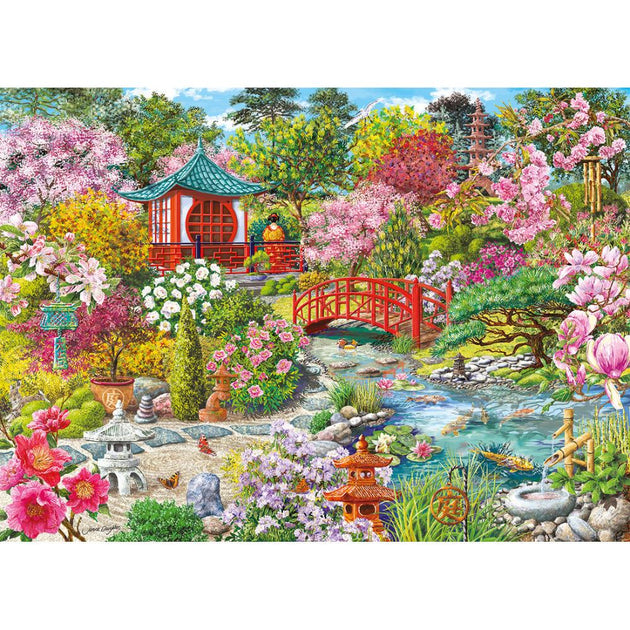 The Japanese Garden - Puzzel 1000 stukjes - Gibsons G6430