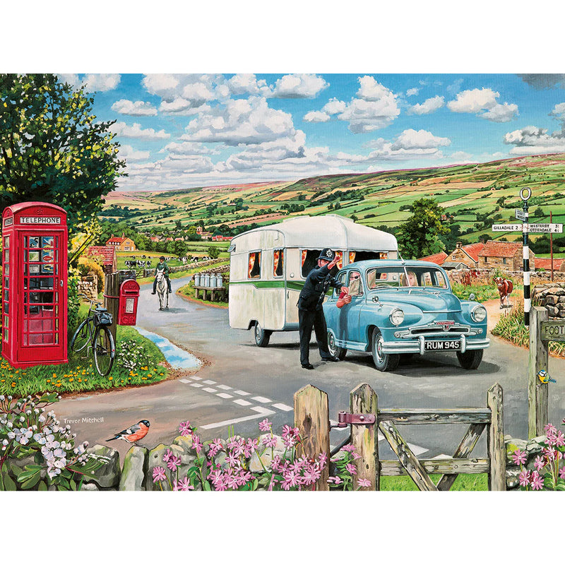 Which way to the Campsite - Puzzel 1000 stukjes - Gibsons G6441