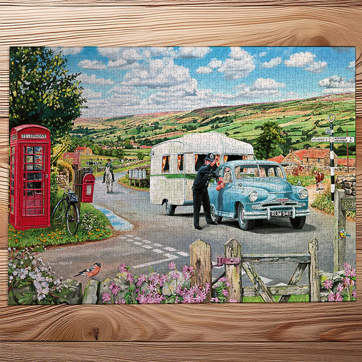 Which way to the Campsite - Puzzel 1000 stukjes - Gibsons G6441
