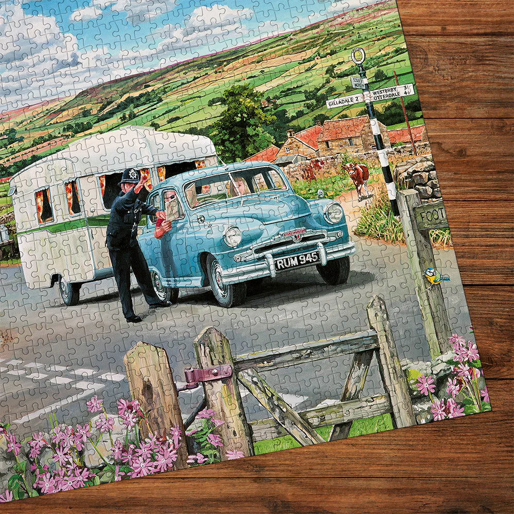 Which way to the Campsite - Puzzel 1000 stukjes - Gibsons G6441
