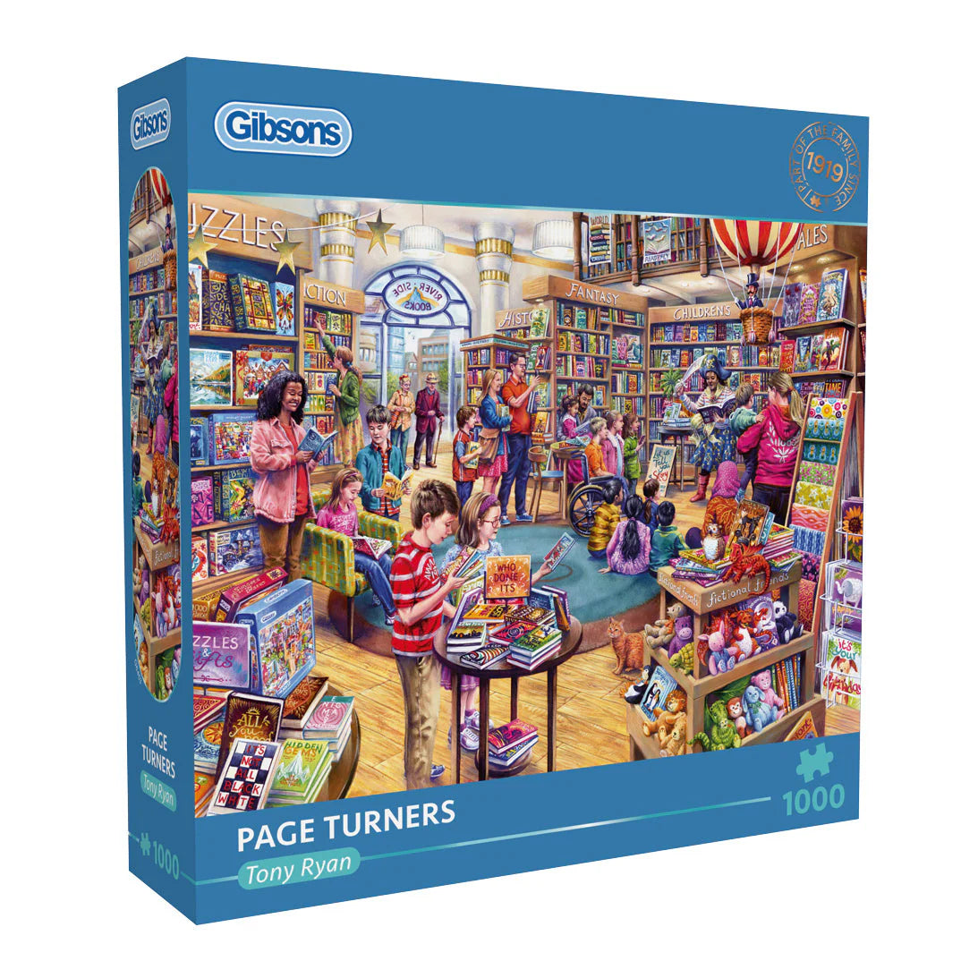 Page Turners - Puzzel 1000 stukjes - Gibsons G6453