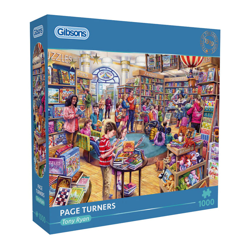 Page Turners - Puzzel 1000 stukjes - Gibsons G6453