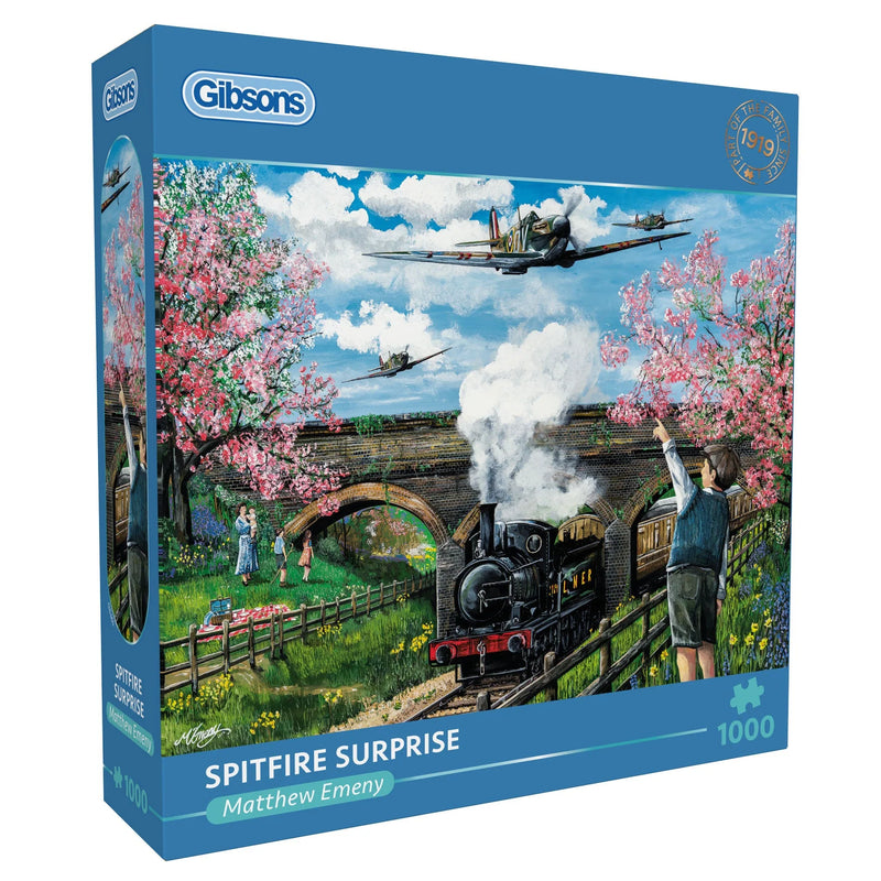 Spitfire Surprise - Puzzel 1000 stukjes - Gibsons G6460, doos