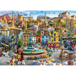 A Day Out in Edinburgh - Puzzel 1000 stukjes - Gibsons G6461, print
