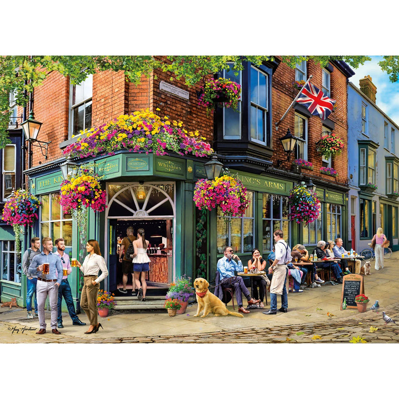 The King's Arms - Puzzel 1000 stukjes - Gibsons G6467, print