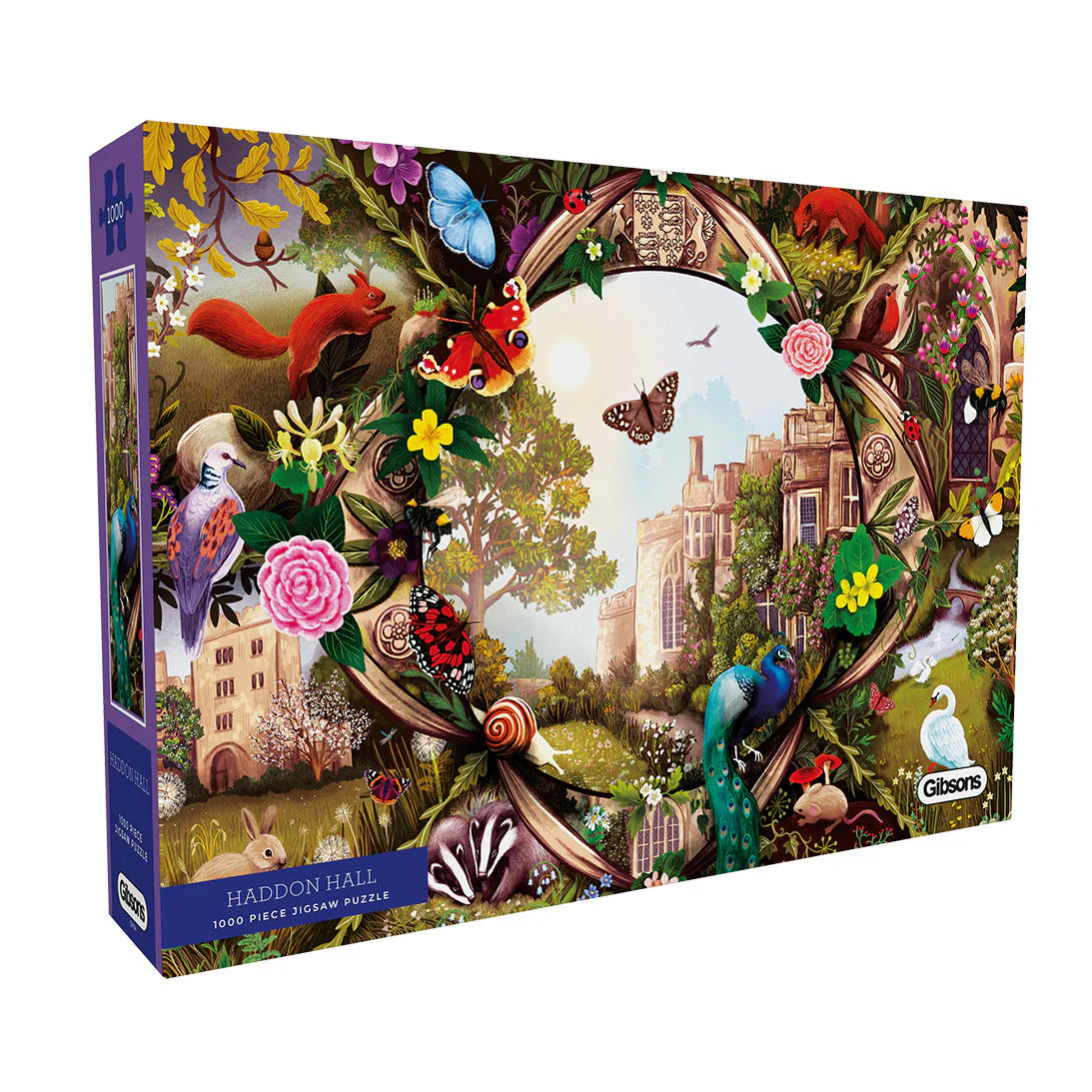 Haddon Hall - Puzzel 1000 stukjes - Gibsons G7154
