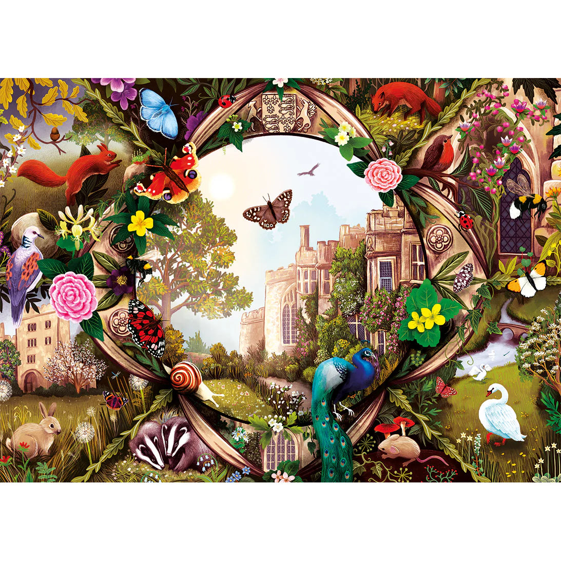 Haddon Hall - Puzzel 1000 stukjes - Gibsons G7154