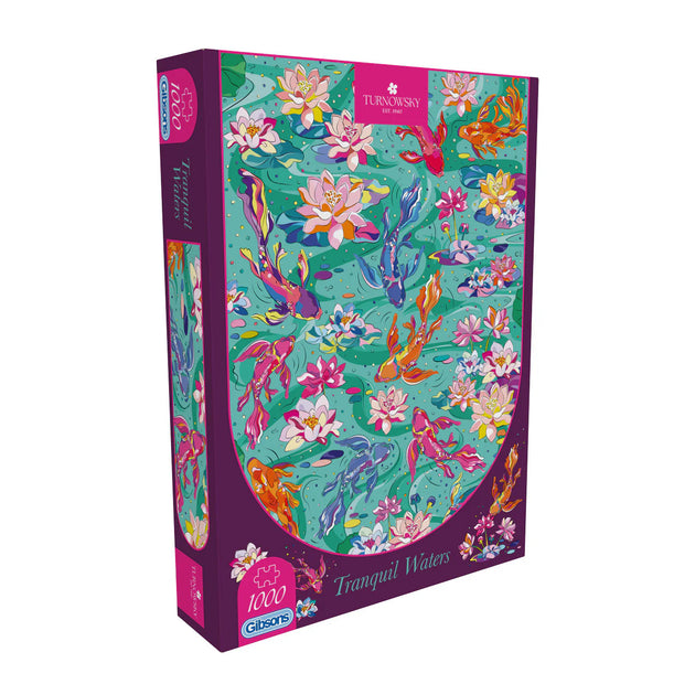 Tranquil Waters - Puzzel 1000 stukjes - Gibsons G7174, doos