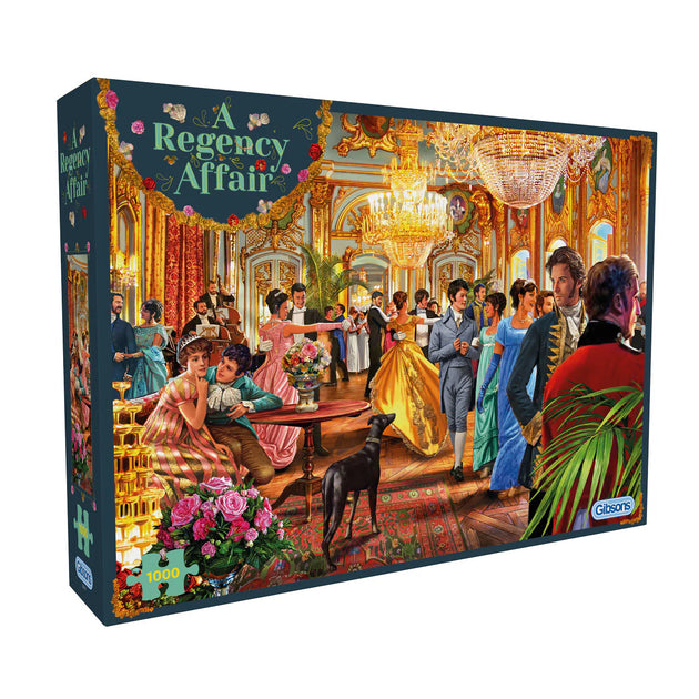 A Regency Affair - Puzzel 1000 stukjes - Gibsons G7177, doos