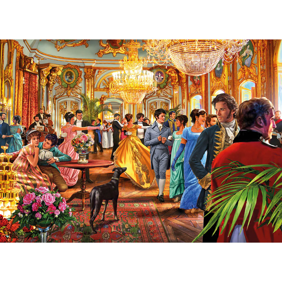 A Regency Affair - Puzzel 1000 stukjes - Gibsons G7177, print
